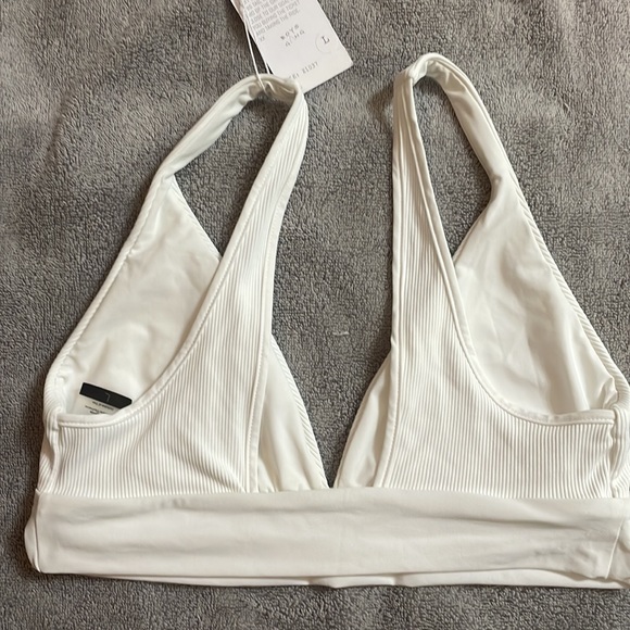 Boys + Arrows Reversible White Phil Bikini Top - Picture 6 of 12
